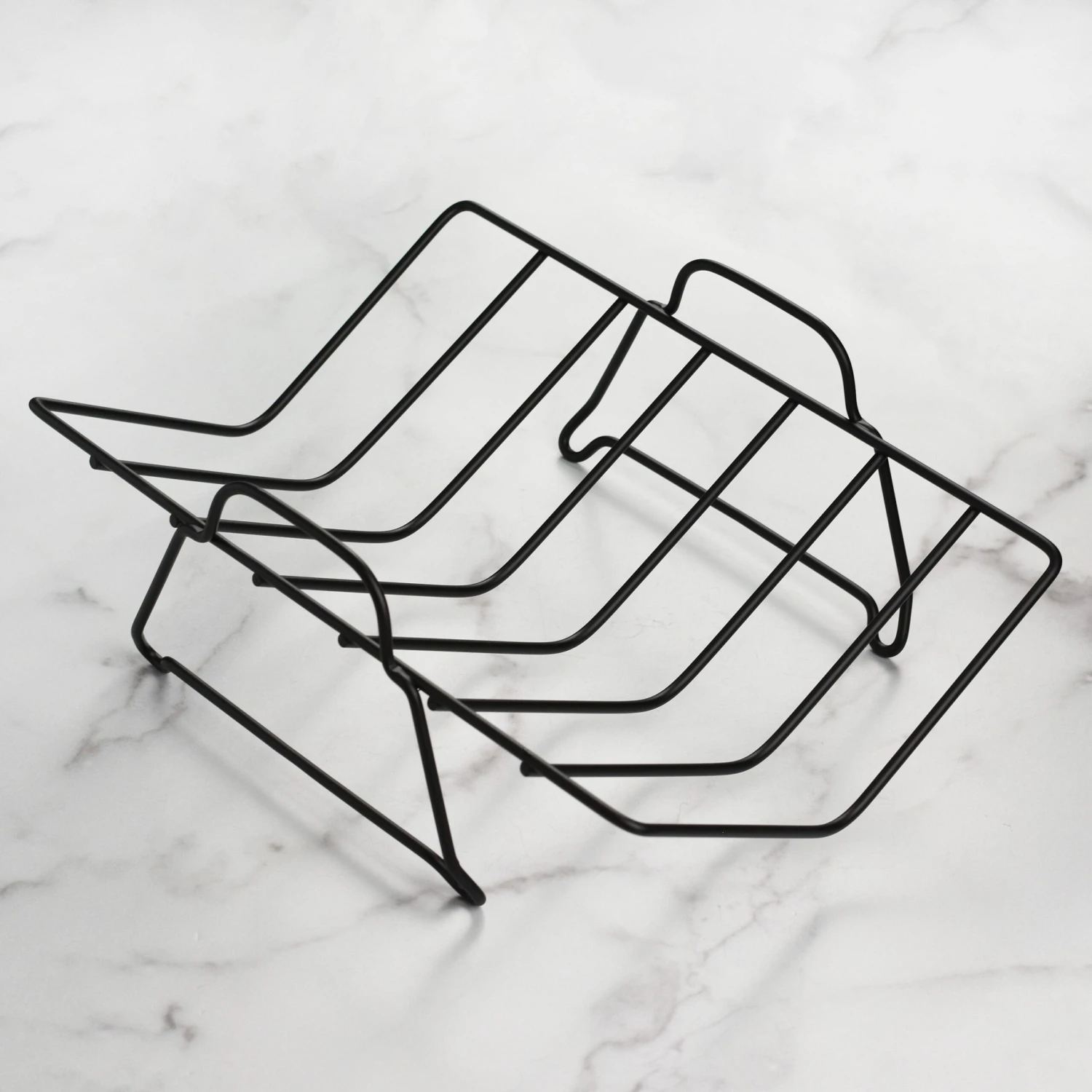 Mauviel 16" X 12" Tri-Ply Copper Roasting Pan & Rack With Cast Iron Handles 6 Mauviel 16" X 12" Tri-Ply Copper Roasting Pan & Rack With Cast Iron Handles - Image 4