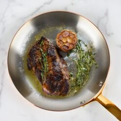 Mauviel M200B 10.2" Copper Skillet -Zwilling Shop 45400