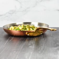 Mauviel M200B 8" Copper Skillet -Zwilling Shop 45404