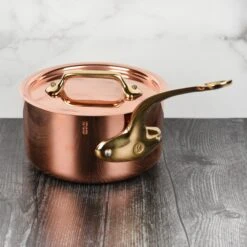 Mauviel M200B 0.8-quart Copper Saucepan -Zwilling Shop 45428