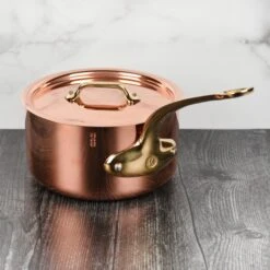Mauviel M200B 3.3-quart Copper Saucepan -Zwilling Shop 45452