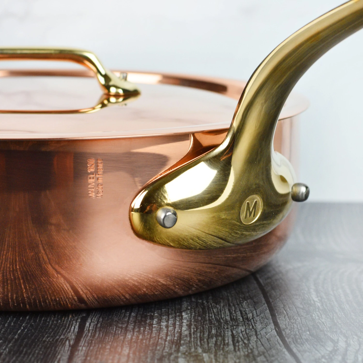Mauviel M200B 3.4-quart Copper Saute Pan 5 Mauviel M200B 3.4-quart Copper Saute Pan - Image 3