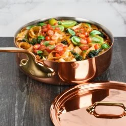 Mauviel M200B 6-quart Copper Saute Pan -Zwilling Shop 45470