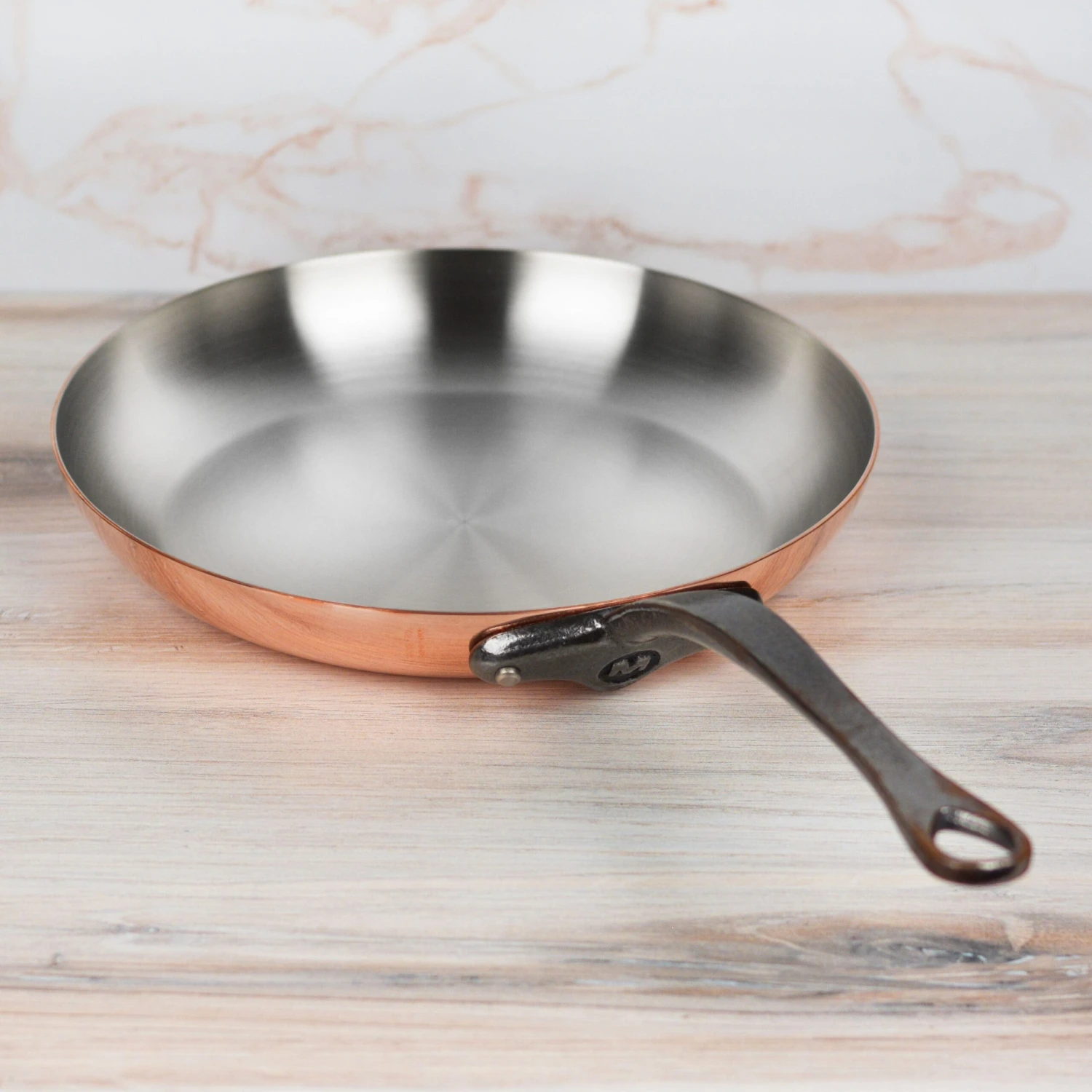 Mauviel M200Ci 11.8" Copper Skillet 8 Mauviel M200Ci 11.8" Copper Skillet - Image 6