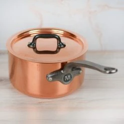 Mauviel M200Ci 3.3-quart Copper Saucepan -Zwilling Shop 45588
