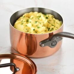 Mauviel M200Ci 1.2-quart Copper Saucepan -Zwilling Shop 45601