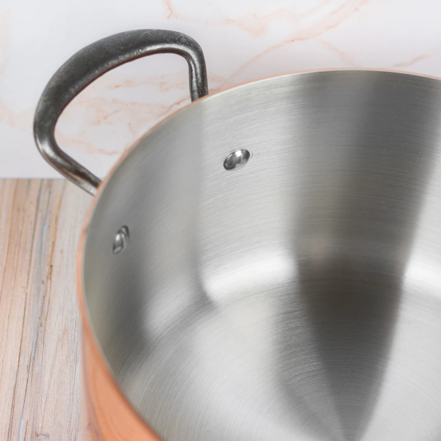 Mauviel M200Ci 9.4-quart Copper Stock Pot 7 Mauviel M200Ci 9.4-quart Copper Stock Pot - Image 5