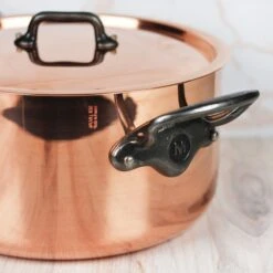 Mauviel M200Ci 9.4-quart Copper Stock Pot 12 Mauviel M200Ci 9.4-quart Copper Stock Pot -Zwilling Shop 45665