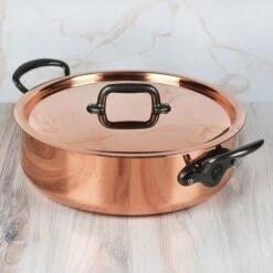 Mauviel M200Ci 5-quart Copper Rondeau 14 Mauviel M200Ci 5-quart Copper Rondeau -Zwilling Shop 45673