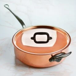 Mauviel M200Ci 6-quart Copper Saute Pan -Zwilling Shop 45679