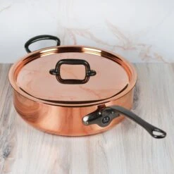 Mauviel M200Ci 6-quart Copper Saute Pan -Zwilling Shop 45681
