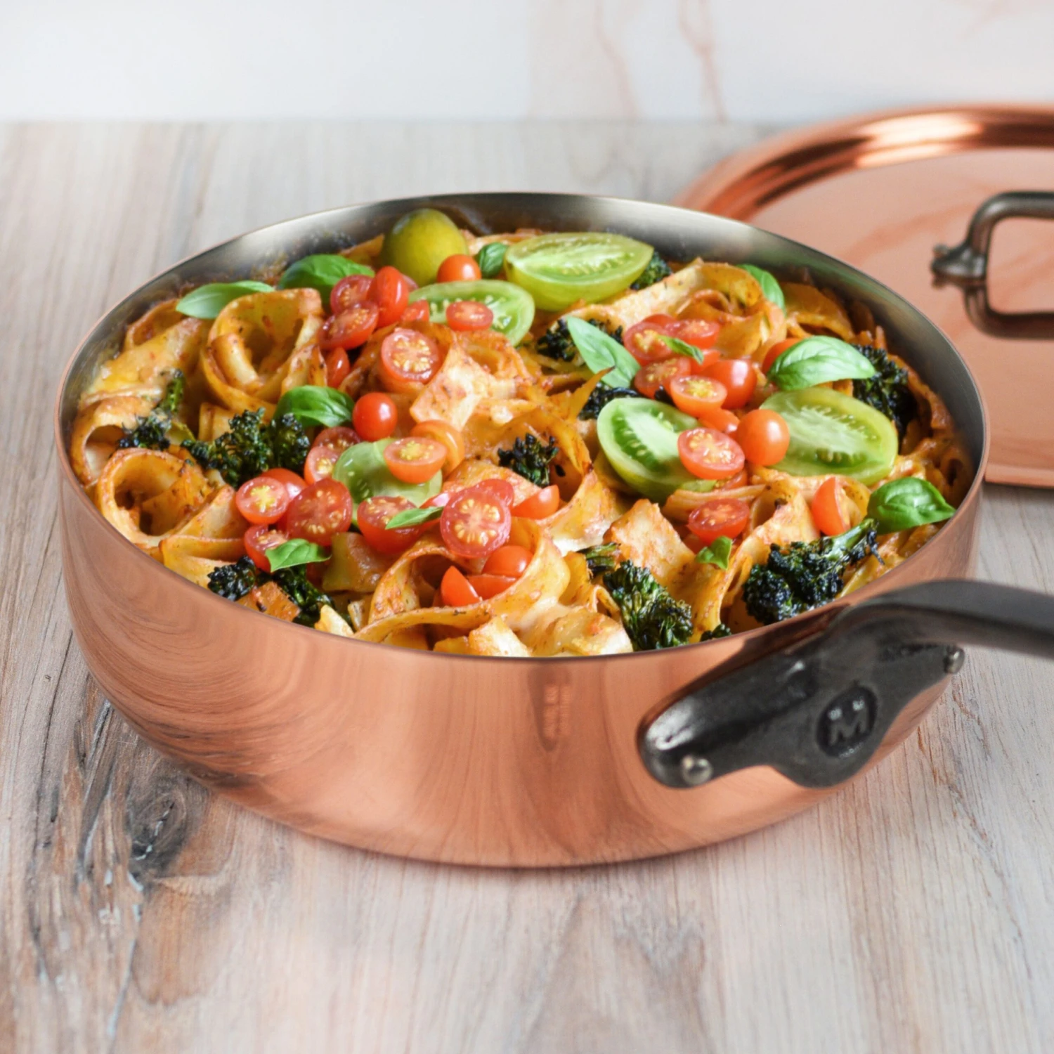 Mauviel M200Ci 9 Piece Copper Cookware Set 6 Mauviel M200Ci 9 Piece Copper Cookware Set - Image 4