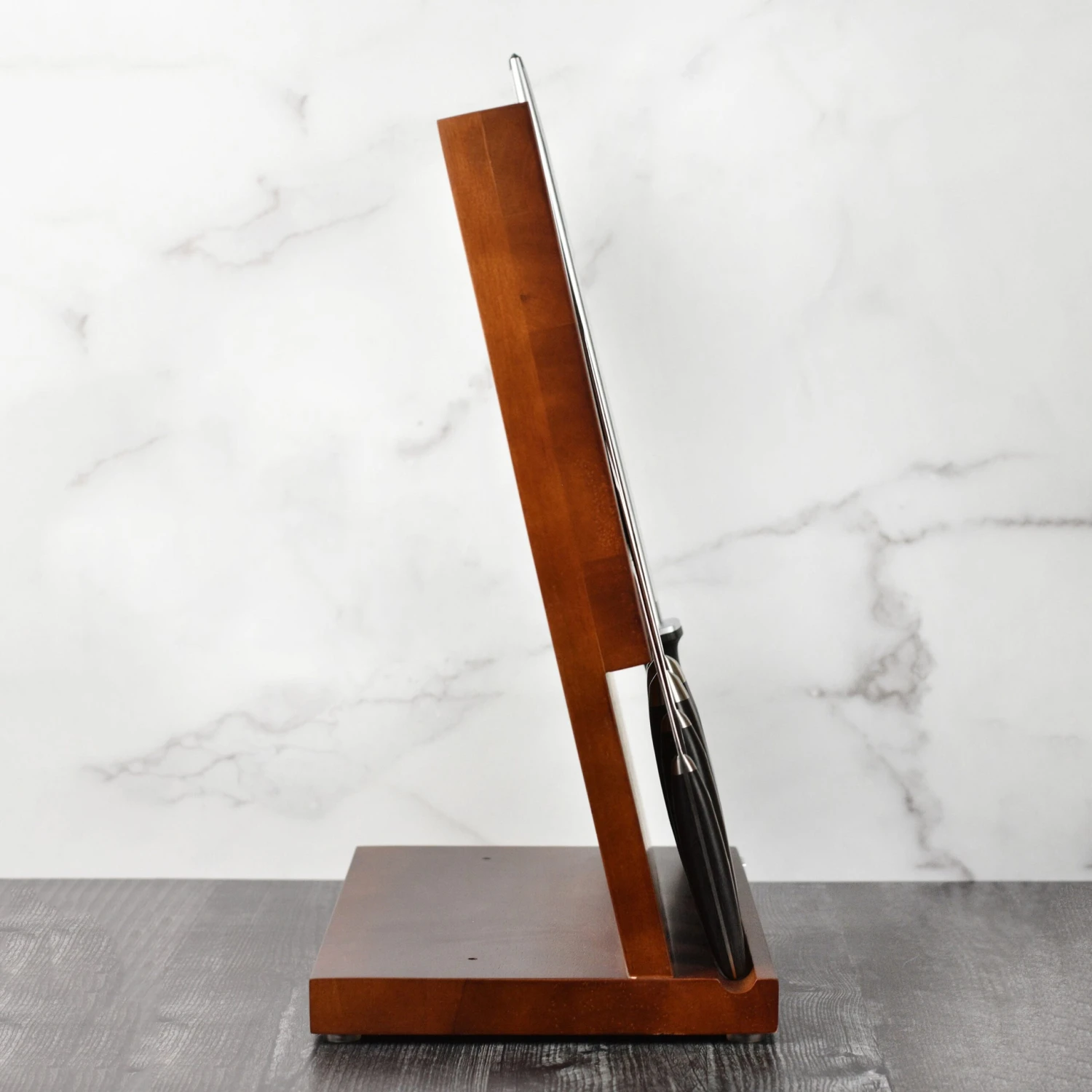 Kramer Stainless Damascus 7 Piece Magnetic Easel Knife Block Set 8 Kramer Stainless Damascus 7 Piece Magnetic Easel Knife Block Set - Image 6