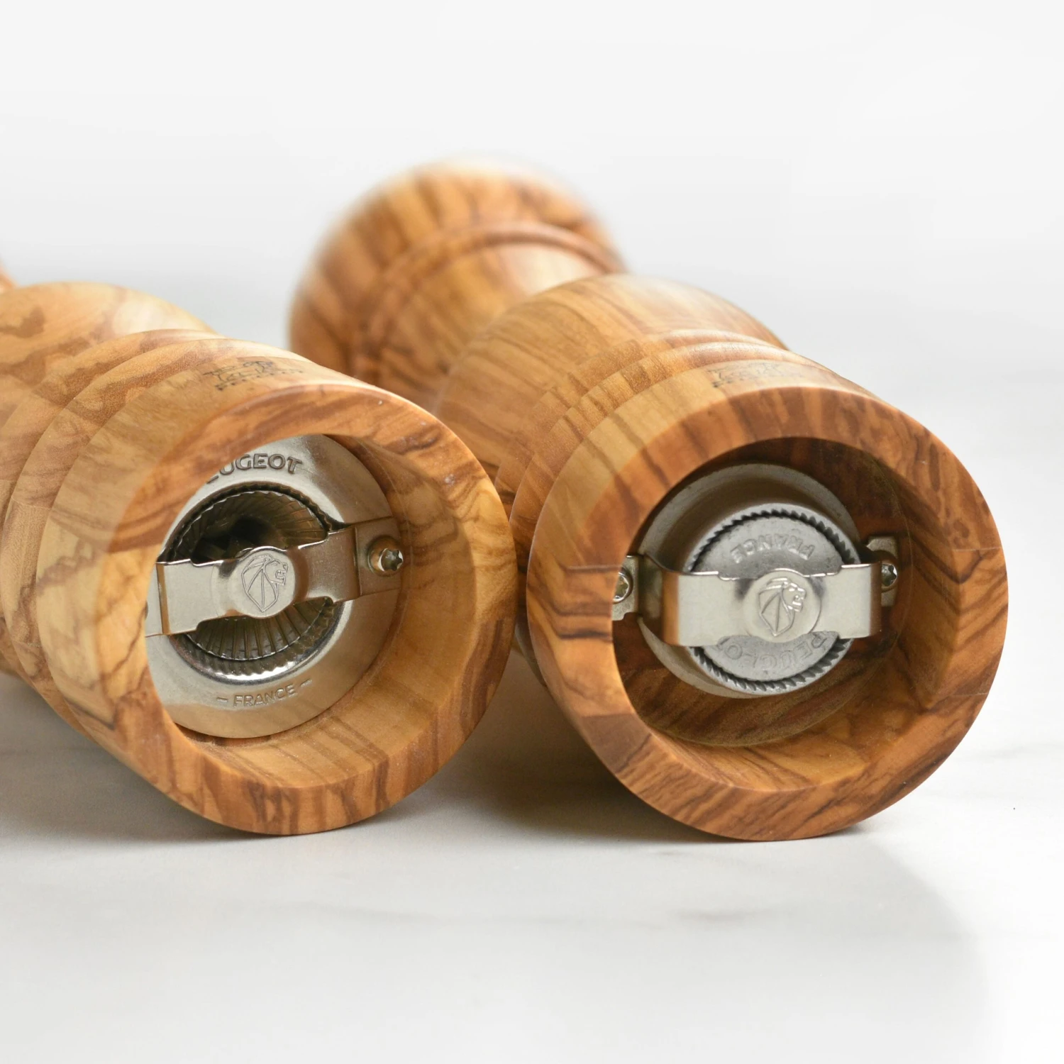 Peugeot Paris Olivewood 8.75" Salt & Pepper Mill Set 4 Peugeot Paris Olivewood 8.75" Salt & Pepper Mill Set - Image 2