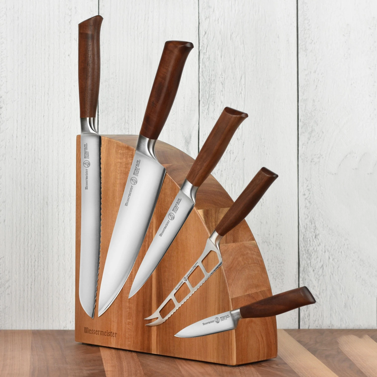 Messermeister Royale Elite 6 Piece Magnetic Knife Block Set 3 Messermeister Royale Elite 6 Piece Magnetic Knife Block Set