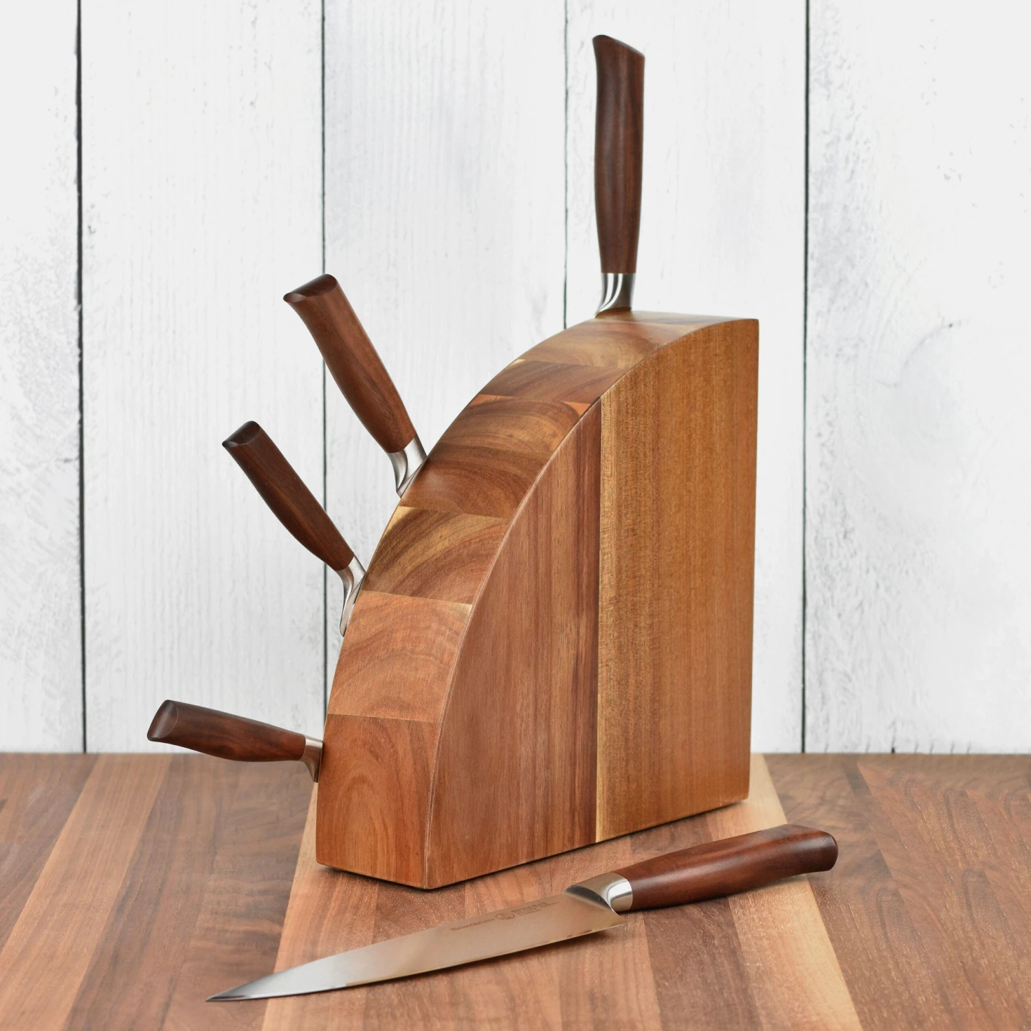 Messermeister Royale Elite 6 Piece Magnetic Knife Block Set 8 Messermeister Royale Elite 6 Piece Magnetic Knife Block Set - Image 6