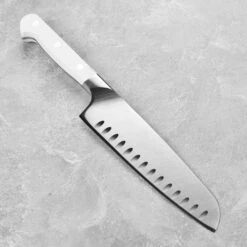 Zwilling Pro Le Blanc 7" Hollow Edge Santoku Knife -Zwilling Shop 46365