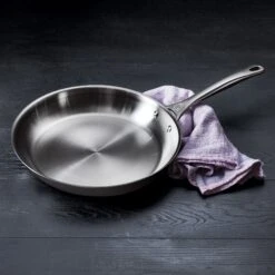Le Creuset Stainless Steel 2 Piece Skillet Set With Lids -Zwilling Shop 46425 1