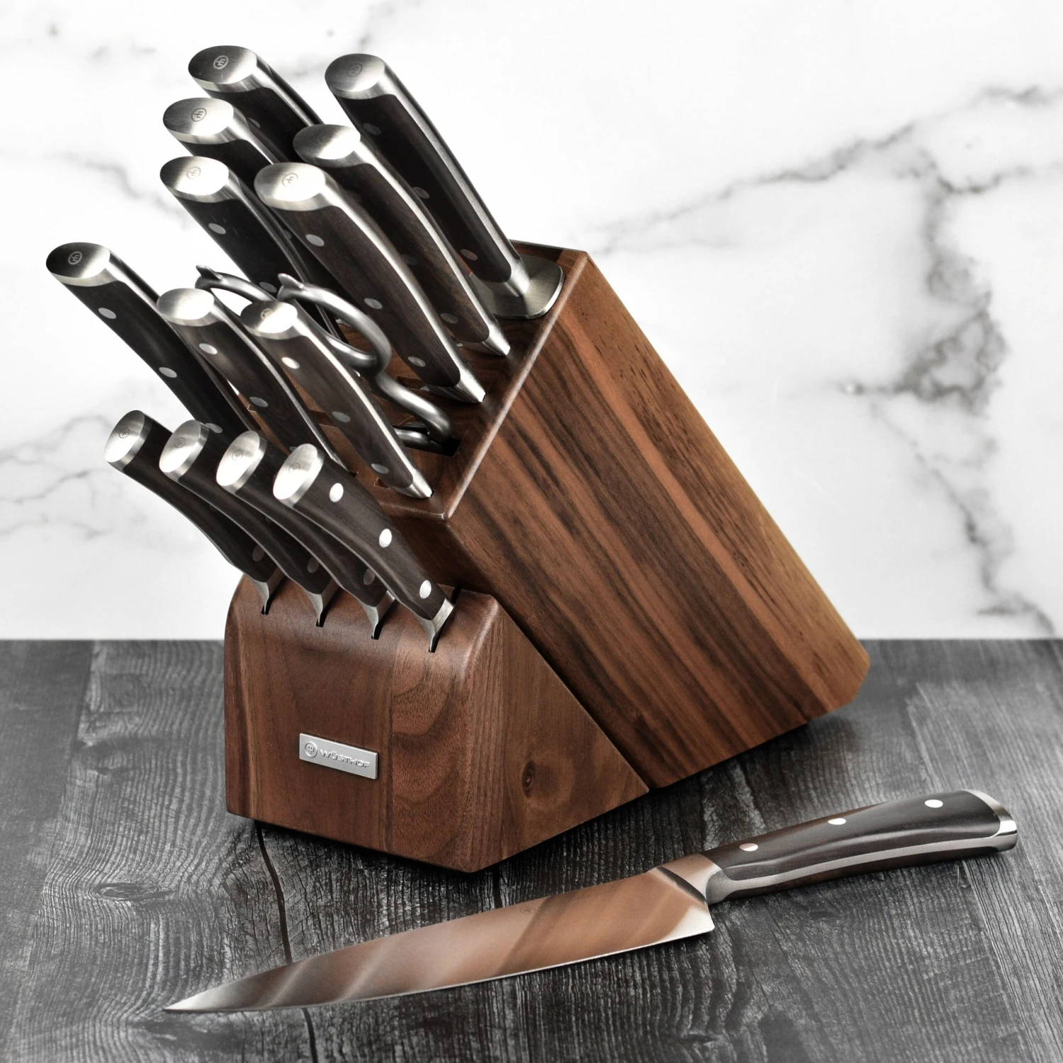 Wusthof Ikon Blackwood 4.5" Utility Knife 9 Wusthof Ikon Blackwood 4.5" Utility Knife - Image 7