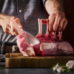 Wusthof Ikon Blackwood 7 Piece Walnut Knife Block Set -Zwilling Shop 46547