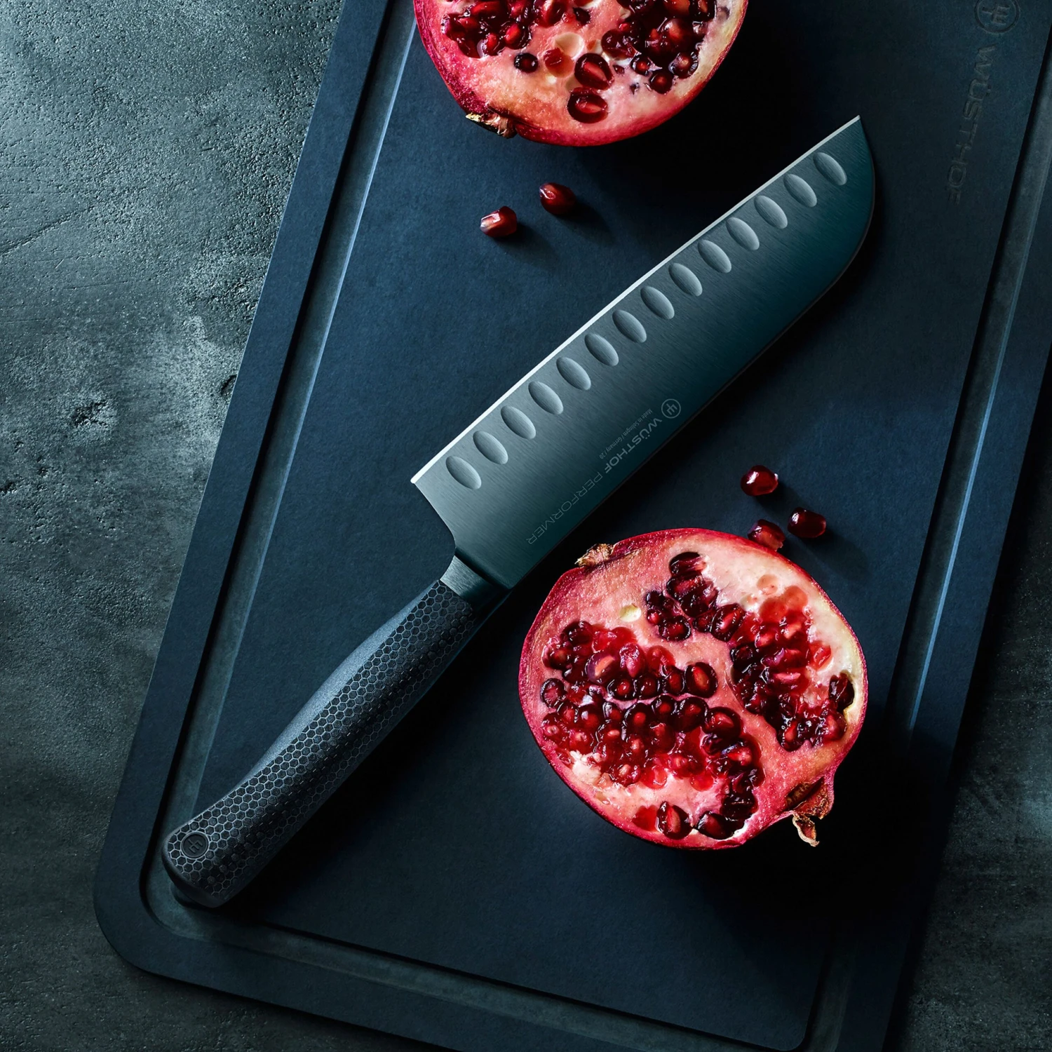 Wusthof Performer 7" Hollow Edge Santoku Knife 5 Wusthof Performer 7" Hollow Edge Santoku Knife - Image 3