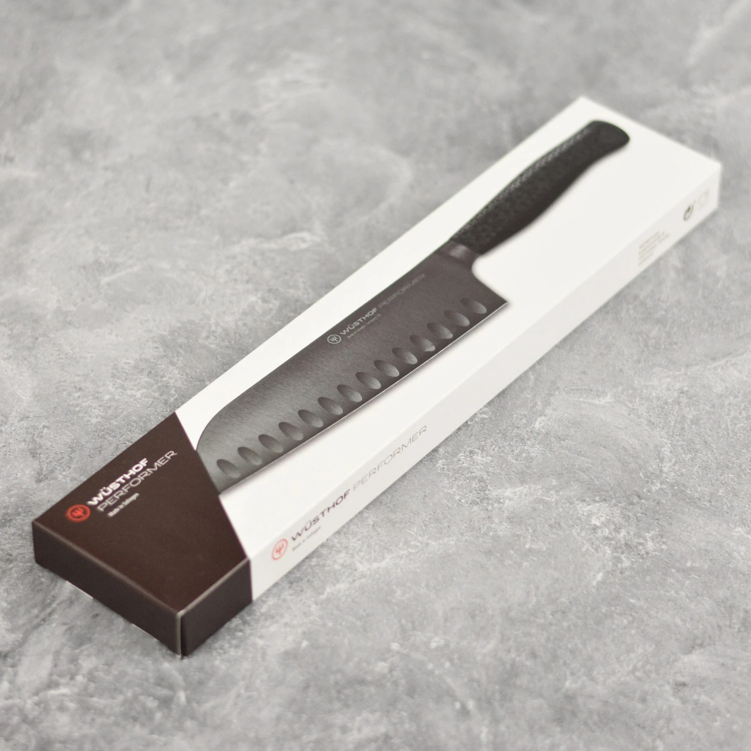 Wusthof Performer 7" Hollow Edge Santoku Knife 9 Wusthof Performer 7" Hollow Edge Santoku Knife - Image 7