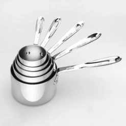 All-Clad 5 Piece Stainless Steel Measuring Cup Set -Zwilling Shop 47238