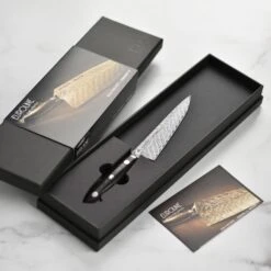 Kramer Stainless Damascus 5.5" Prep Knife -Zwilling Shop 47317