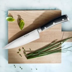 Wusthof Classic Ikon 10 Piece Acacia Knife Block Set -Zwilling Shop 47318