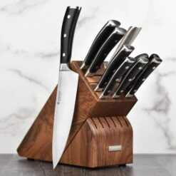 Wusthof Classic Ikon 2 Piece Chef's & Paring Knife Set -Zwilling Shop 47345 6859de5c d46e 4872 8a8a f50c68afdc7f