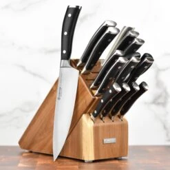 Wusthof Classic Ikon 4 Piece Steak Knife Set -Zwilling Shop 47383 bd15a4de ccba 43a1 bc51 9e61501378e3