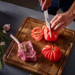 Wusthof Classic Ikon Creme 10 Piece Walnut Knife Block Set -Zwilling Shop 47422