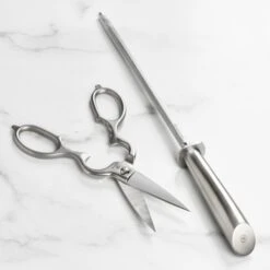 Wusthof Classic Ikon Creme 10 Piece Walnut Knife Block Set -Zwilling Shop 47427