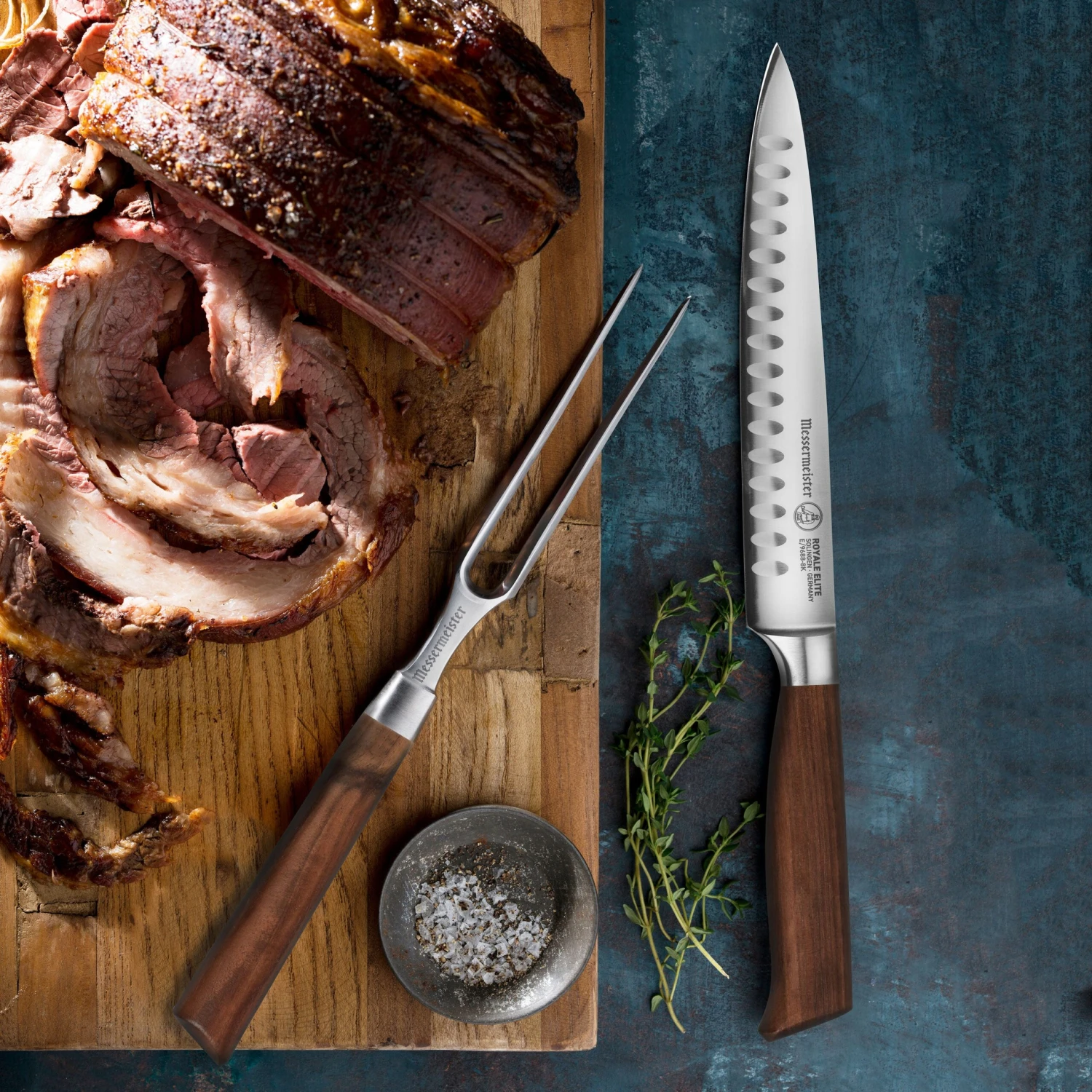 Messermeister Royale Elite 2 Piece Hollow Edge Carving Set 5 Messermeister Royale Elite 2 Piece Hollow Edge Carving Set - Image 3