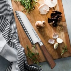 Messermeister Royale Elite 7" Hollow Edge Santoku Knife -Zwilling Shop 47884