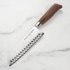 Messermeister Royale Elite 7" Hollow Edge Santoku Knife