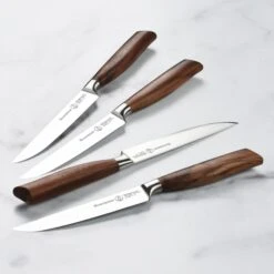 Messermeister Royale Elite 4 Piece Fine-Edge Steak Knife Set