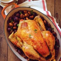 Le Creuset Signature Cast Iron 8-quart Flame Oval Dutch Oven With Copper Knob -Zwilling Shop 47913