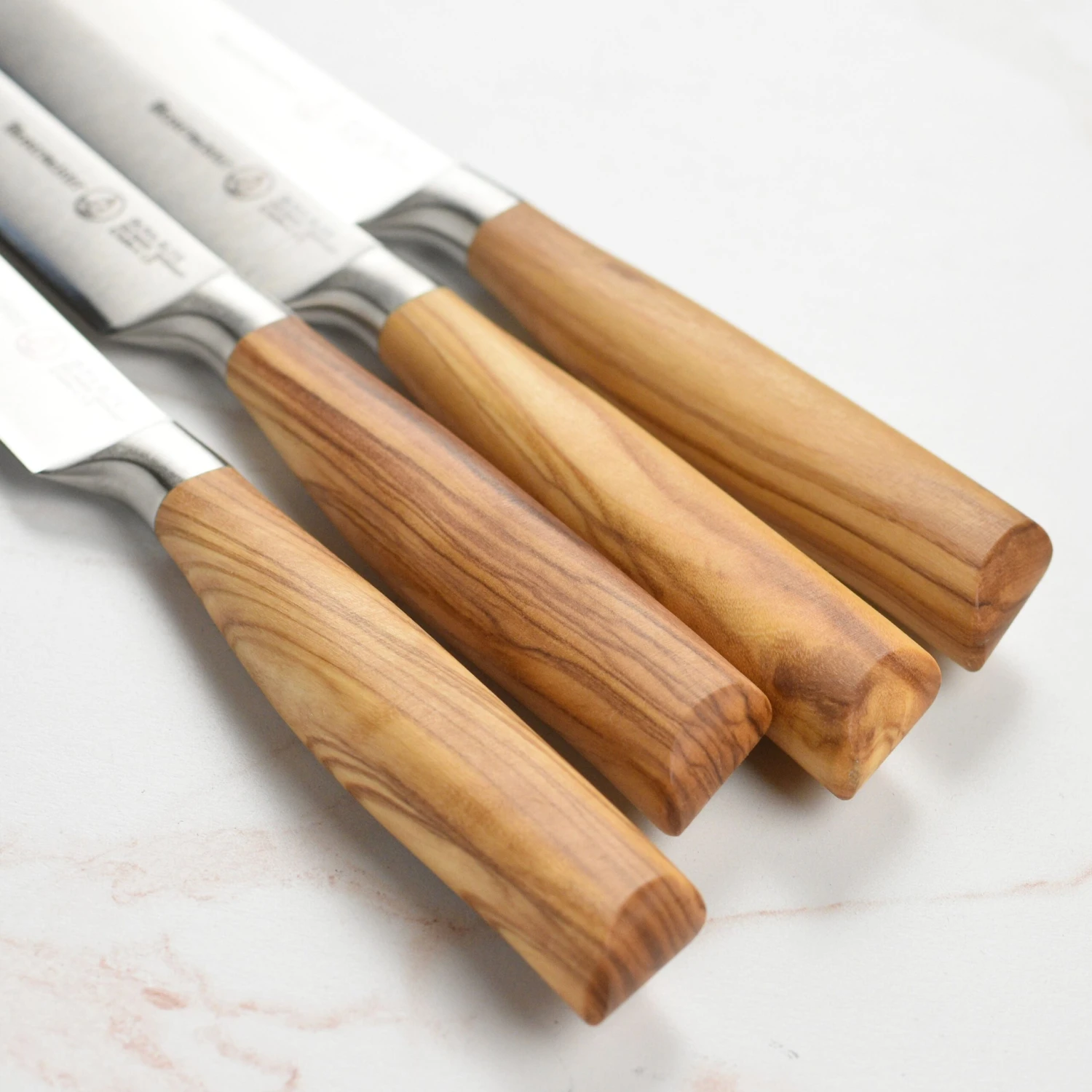 Messermeister Oliva Elite 4 Piece Steak Knife Set 4 Messermeister Oliva Elite 4 Piece Steak Knife Set - Image 2