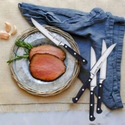 Messermeister Meridian Elite 6 Piece Steak Knife Set With Pouch -Zwilling Shop 48086