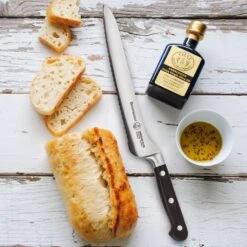 Messermeister Meridian Elite 8" Offset Bread Knife 13 Messermeister Meridian Elite 8" Offset Bread Knife -Zwilling Shop 48299