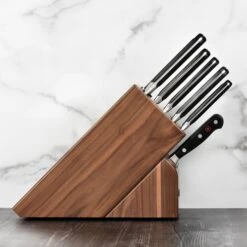 Wusthof Classic 16 Piece Walnut Knife Block Set With Forged Steak Knives -Zwilling Shop 48319
