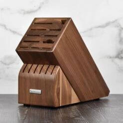 Wusthof Classic 16 Piece Walnut Knife Block Set With Forged Steak Knives -Zwilling Shop 48321