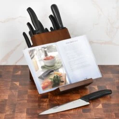 Victorinox Swiss Classic 14 Piece Walnut Swivel Knife Block Set 27 Victorinox Swiss Classic 14 Piece Walnut Swivel Knife Block Set -Zwilling Shop 48440