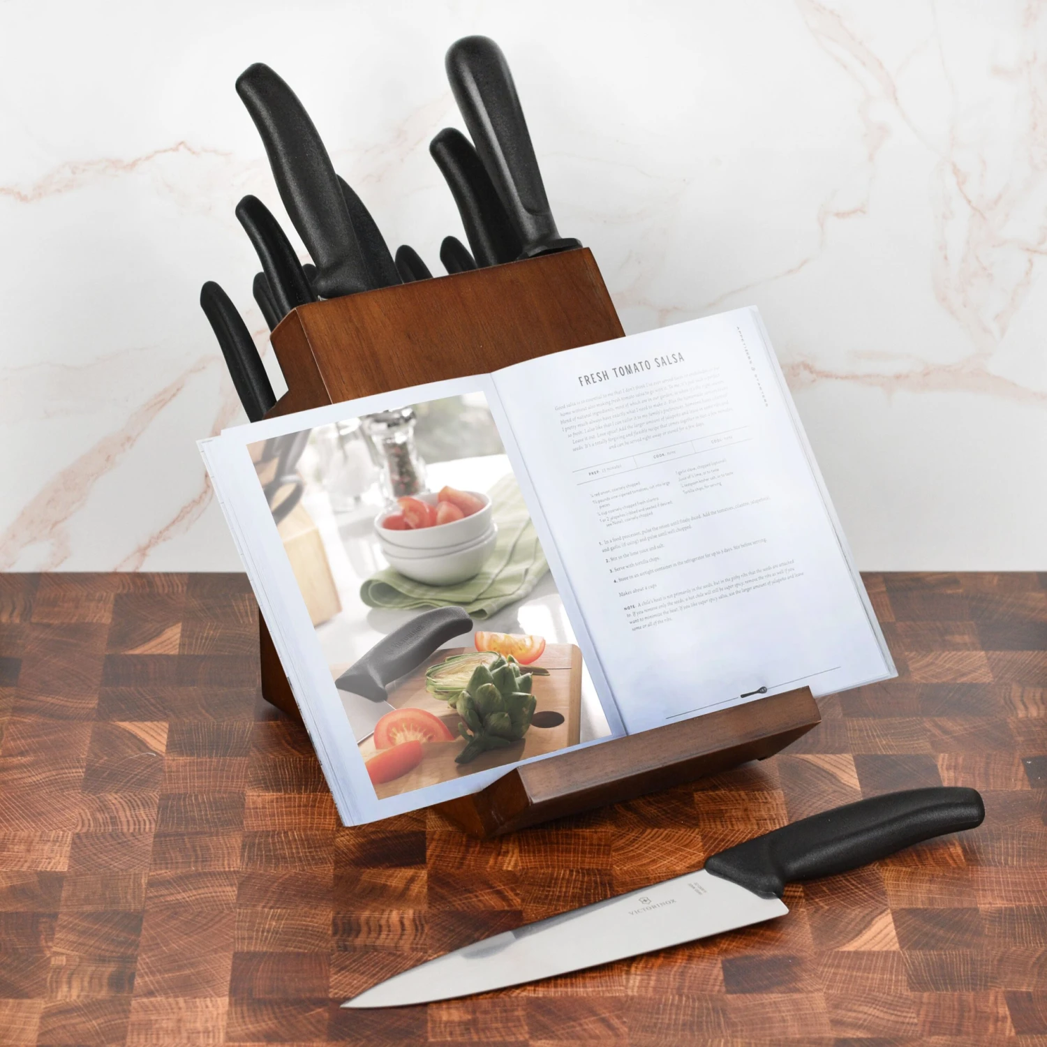 Victorinox Swiss Classic 14 Piece Walnut Swivel Knife Block Set 15 Victorinox Swiss Classic 14 Piece Walnut Swivel Knife Block Set - Image 13