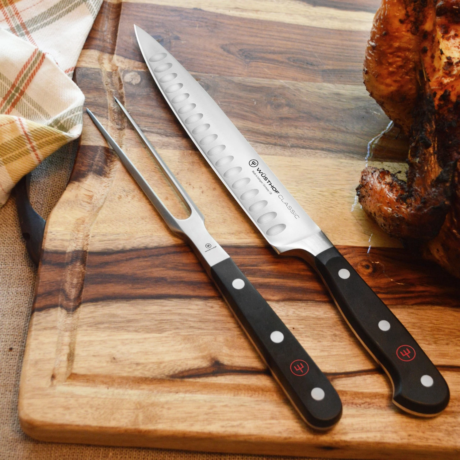 Wusthof Classic 2 Piece Hollow Edge Carving Set 7 Wusthof Classic 2 Piece Hollow Edge Carving Set - Image 5