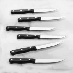 Wusthof Gourmet 6 Piece Steak Knife Set -Zwilling Shop 48944
