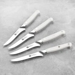 Zwilling Pro Le Blanc 4 Piece Steak Knife Set
