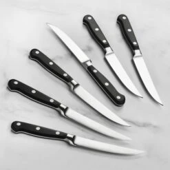 Wusthof Classic 6 Piece Steak Knife Set With Wood Case -Zwilling Shop 49755 dc6e8b4a a38e 4113 9994 f02caa56b6bf