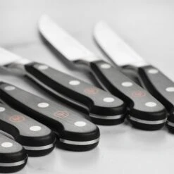 Wusthof Classic 6 Piece Steak Knife Set With Wood Case -Zwilling Shop 49757